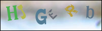 Sicherheitsgrfik bei der Registrierung